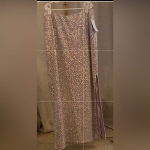 Midi Sequin Skirt